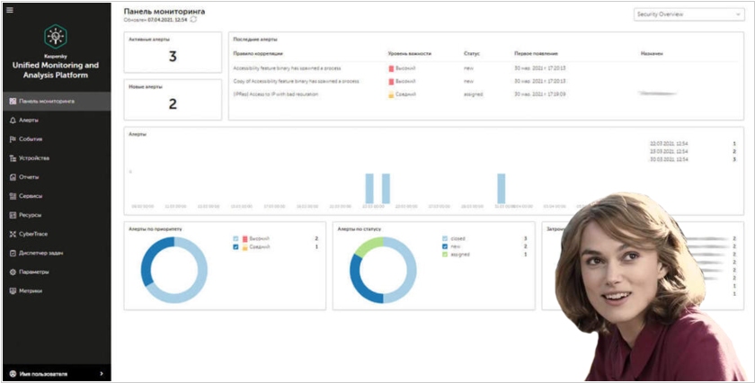 В SIEM-системе Касперского появилась ИИ-помощница KIRA
