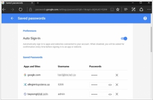 Google Password Manager